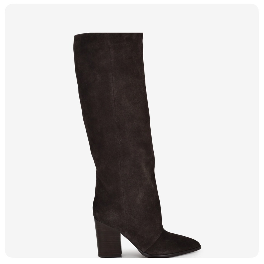 Elegant Black Knee-High Women's Boots